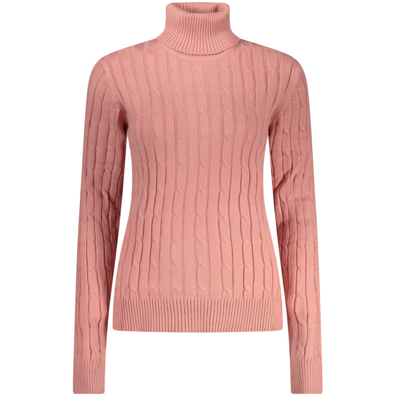 NORWAY 1963 WOMEN'S PINK SWEATER