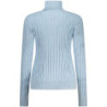 NORWAY 1963 WOMEN'S BLUE SWEATER