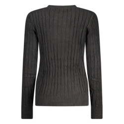 NORWAY 1963 WOMEN'S BLACK SWEATER