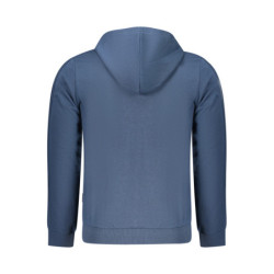 SWEAT-SHIRT BLEU À FERMETURE ÉCLAIR POUR HOMME US GRAND