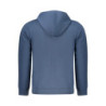 SWEAT-SHIRT BLEU À FERMETURE ÉCLAIR POUR HOMME US GRAND