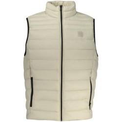 BOSS MEN'S BEIGE SLEEVELESS JACKET