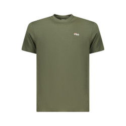 T-shirt vert à manches courtes FILA pour homme