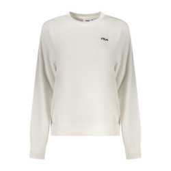 FILA WOMEN'S WHITE ZIP-UP SWEATSHIRT