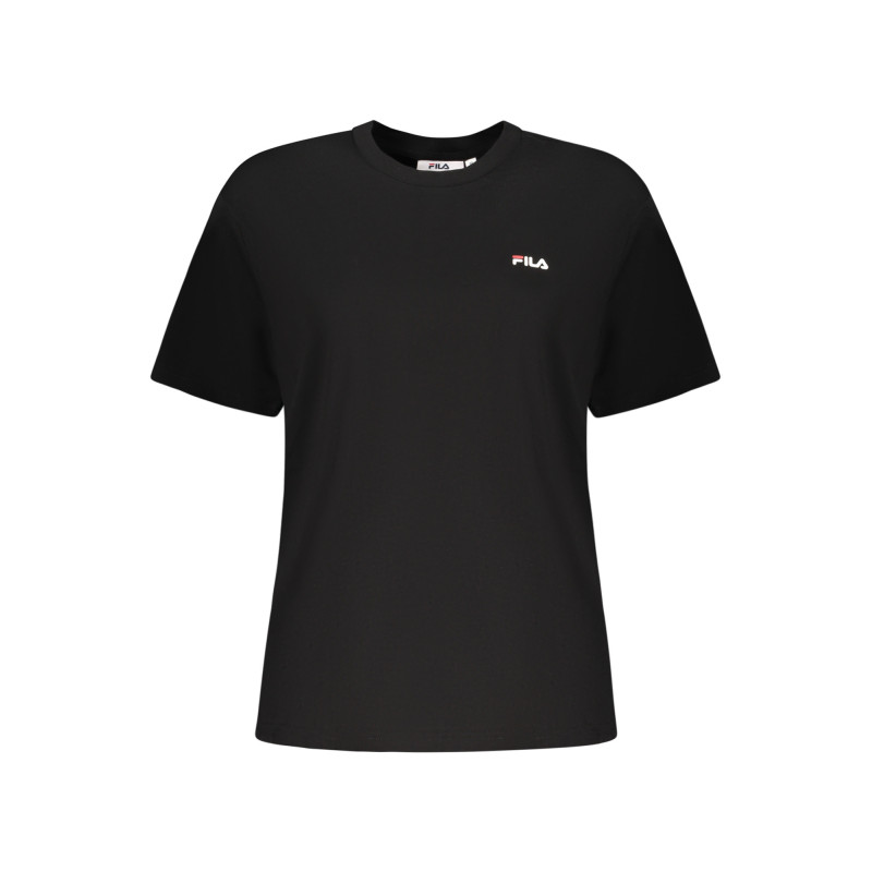 T-shirt à manches courtes FILA pour femme, noir