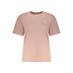 T-shirt rose à manches courtes pour femme FILA