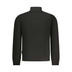 US GRAND MEN'S BLACK ZIP-UP SWEATSHIRT