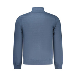 SWEAT-SHIRT BLEU À FERMETURE ÉCLAIR POUR HOMME US GRAND