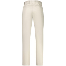 BOSS MEN'S BEIGE TROUSERS