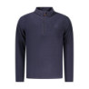 US GRAND MEN'S BLUE ZIP-UP SWEATSHIRT