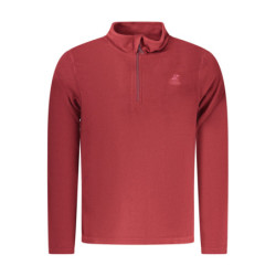 US GRAND MEN'S RED ZIP-UP SWEATSHIRT