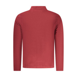 SWEAT-SHIRT ROUGE À FERMETURE ÉCLAIR POUR HOMME US GRAND