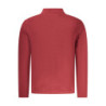 SWEAT-SHIRT ROUGE À FERMETURE ÉCLAIR POUR HOMME US GRAND