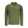 SWEAT-SHIRT VERT À FERMETURE ÉCLAIR POUR HOMME US GRAND