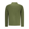 SWEAT-SHIRT VERT À FERMETURE ÉCLAIR POUR HOMME US GRAND