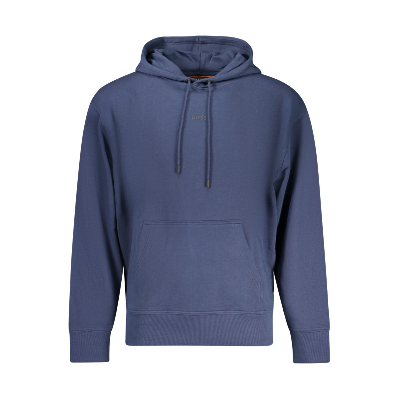 SWEAT-SHIRT BLEU À FERMETURE ÉCLAIR BOSS POUR HOMME